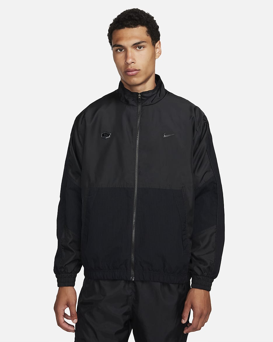 Nike sportswear woven track jacket on sale